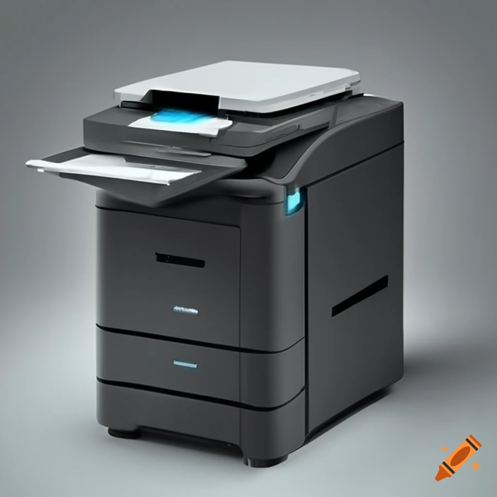craiyon_135517_business_printer_workstation